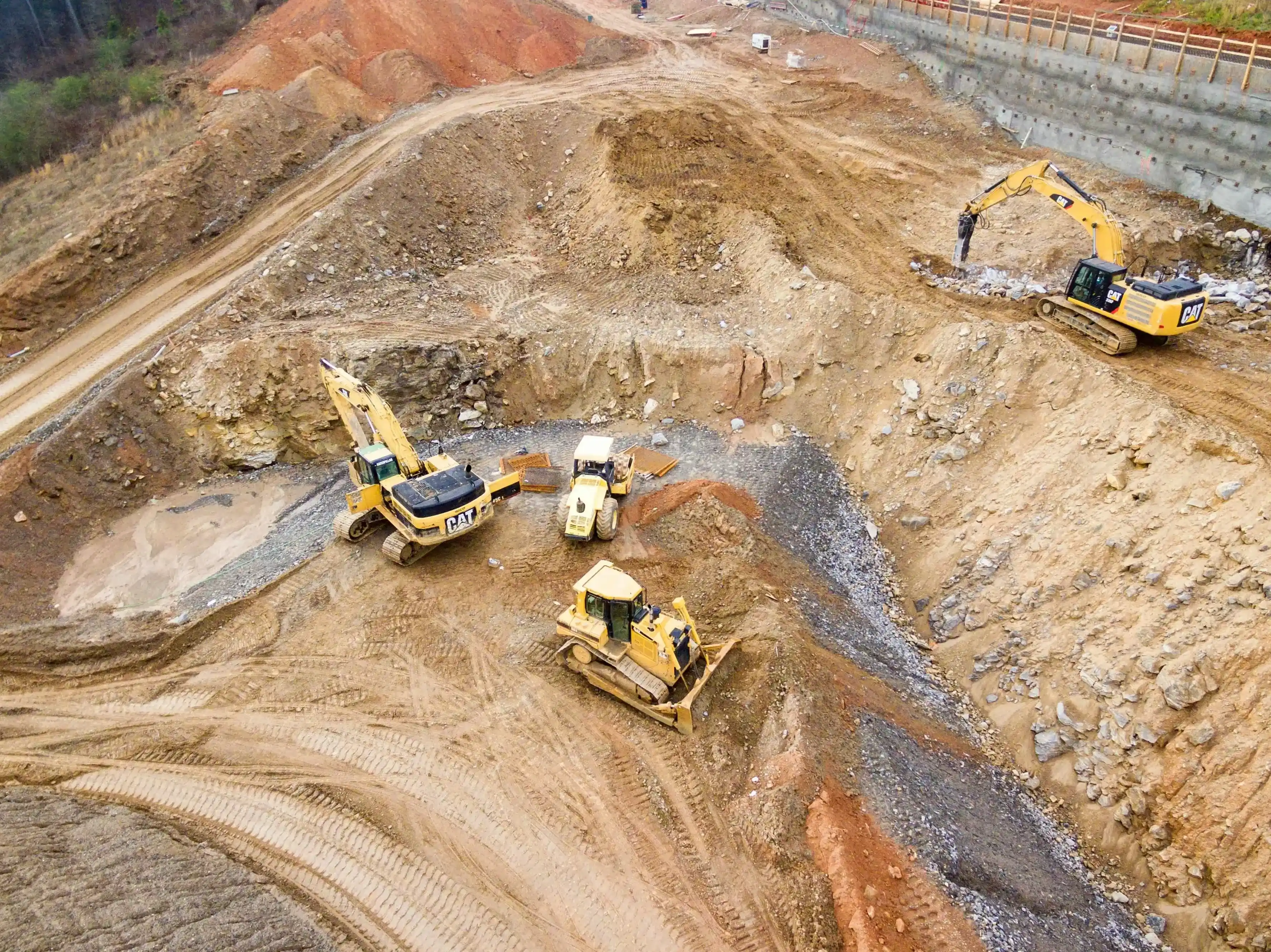 Collage showing Eagle Infra India's completed metro, road, and water infrastructure projects